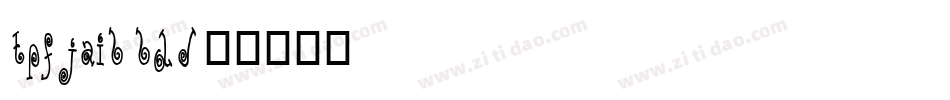 TPF Jaib Bold字体转换